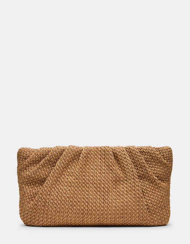 Steve Madden - BPalomaa Natural Clutch Crossbody Bag