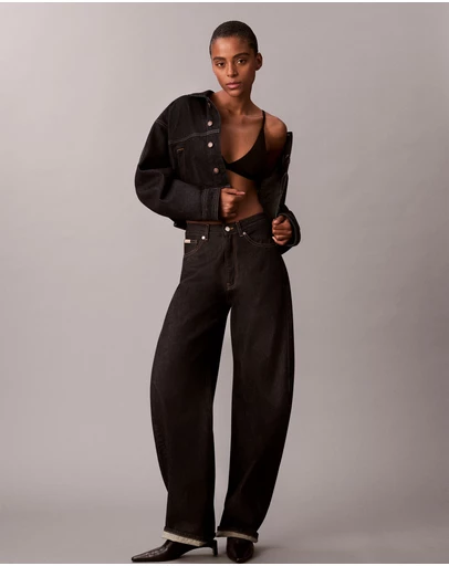Calvin Klein Jeans - High Rise Barrel Jeans