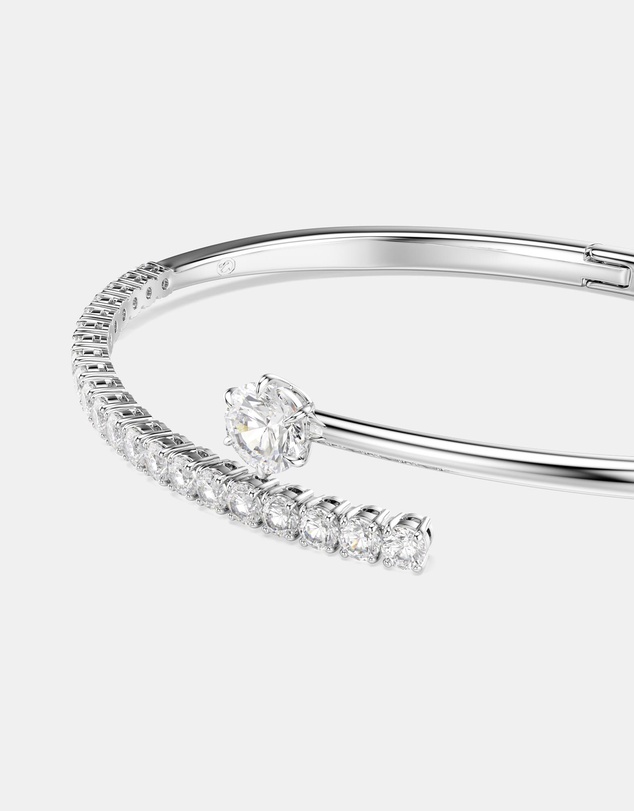 Swarovski - Matrix:Bangle Open Whi/Rhs
