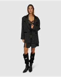 Belle & Bloom - Set Me Free Tweed Skirt
