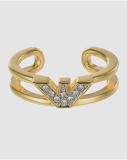 Emporio Armani - Gold Tone Earring