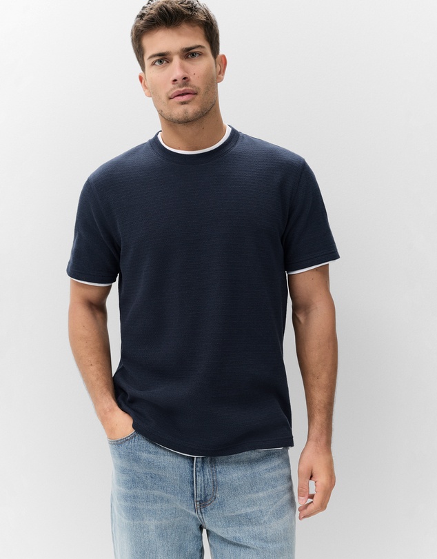 UNISON - Seaford Textured T Shirt