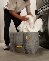 Joseph Joseph - Hold-All™ Max Large Collapsible 55L Laundry Basket (Grey)