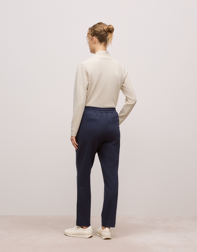 Trenery - Ponte Straight Leg Pant in Night Sky
