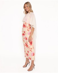 Petal & Pup - Tamzyn Maxi Dress - Pink Floral