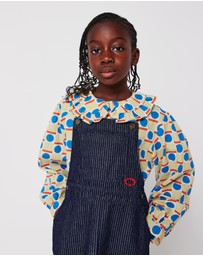 Bobo Choses - Tic Tac Toe Denim Dress - Kids-Teens