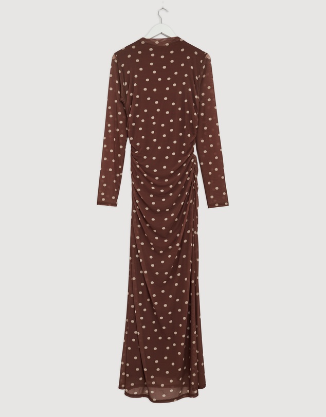 Revibe - Repaired KIVARI Edie Mesh Maxi Dress - AU 14