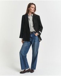Gant - Regular Fit Striped Poplin Shirt