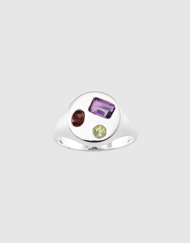 Von Treskow - Mosaic Gemstone Round Ring
