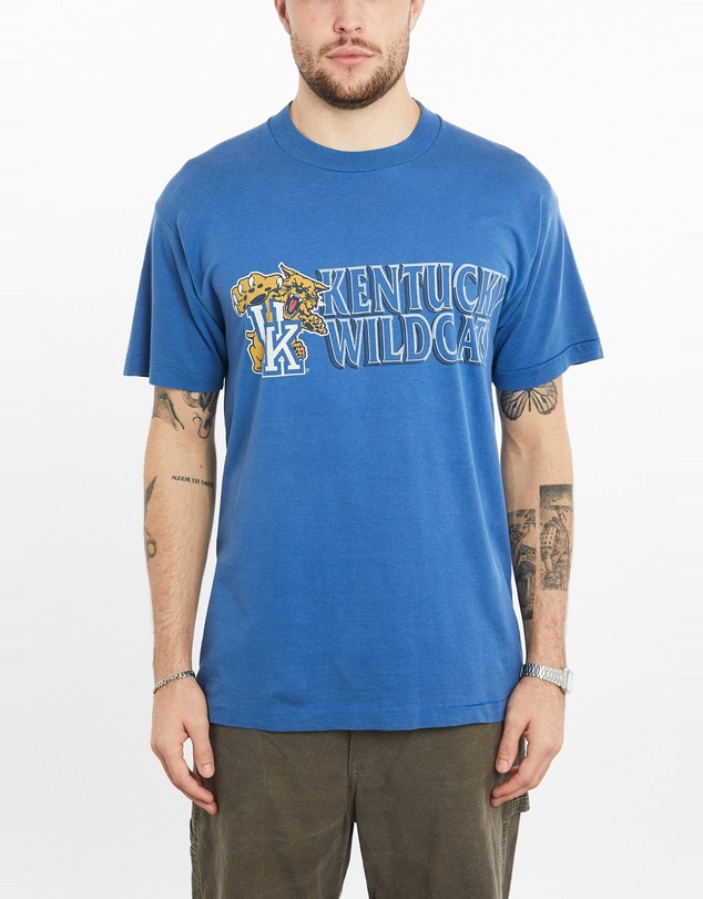Vintage by The Real Deal - Pre Loved - Vintage 90s NCAA Kentucky Wildcats Tee