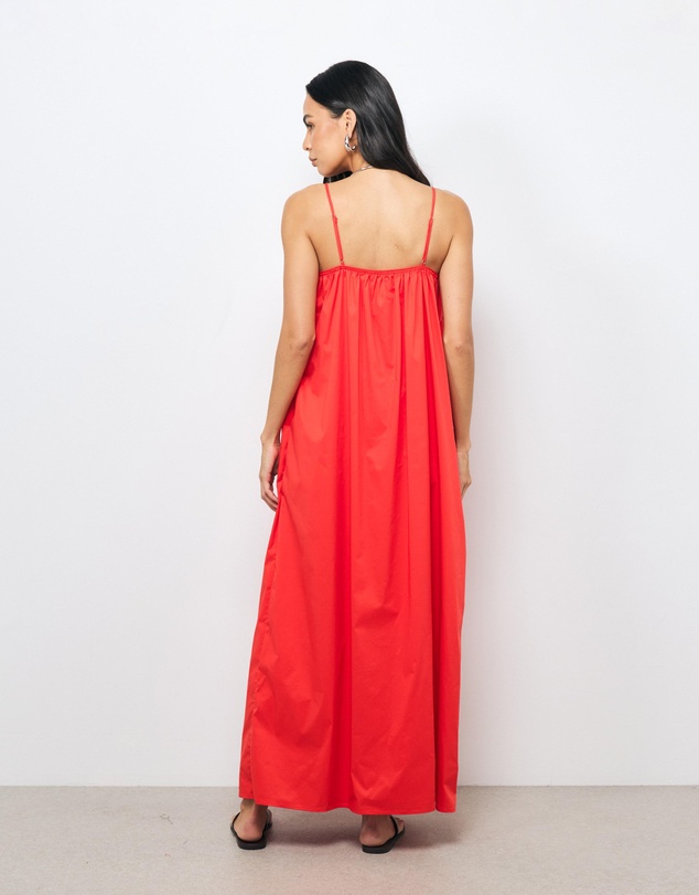 AERE - Arli U Neckline Maxi Dress