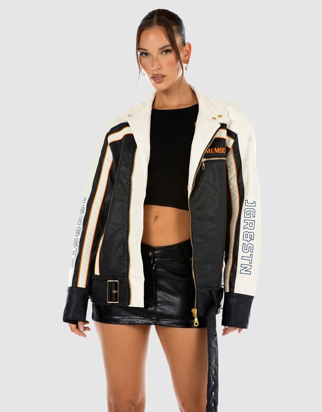 JGR & STN - Brooklyn Oversized Moto Jacket