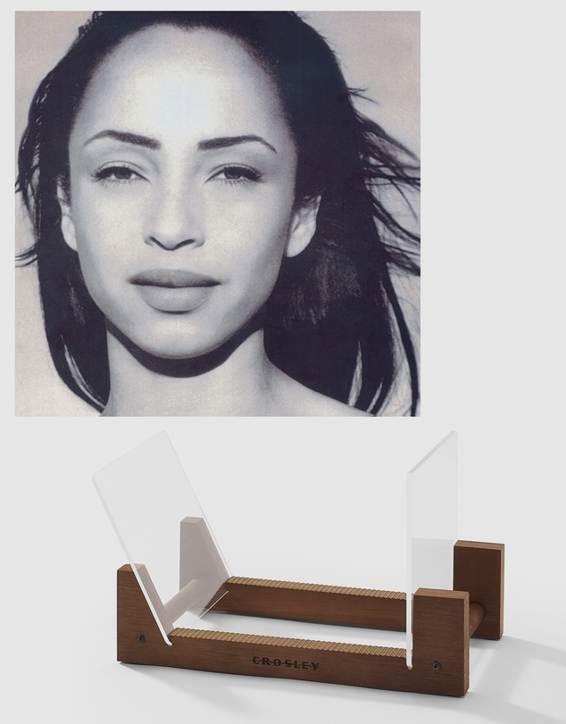 Sony Music - Sade The Best Of Sade Vinyl Album & Crosley Record Storage Display Stand