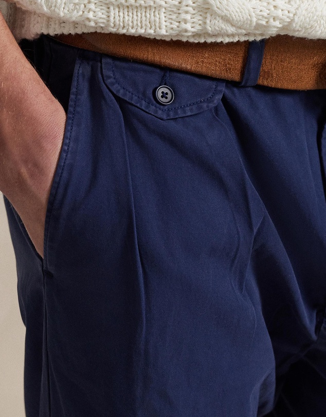 Polo Ralph Lauren - Slim Tapered Fit Pleated Twill Pants