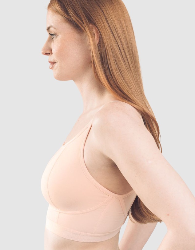 Royce Lingerie - Lola Cotton Crop Top High Neck Teen Bra