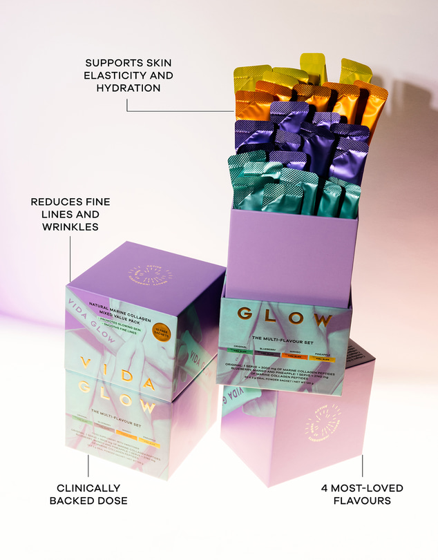 Vida Glow - Natural Marine Collagen Mixed Value Pack