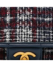 Pre-Loved by Azura Reborn - Pre-Loved Small Tweed School Memory Top Handle Flap