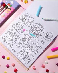 Journey Of Something - Kawaii Club Colouring Kit