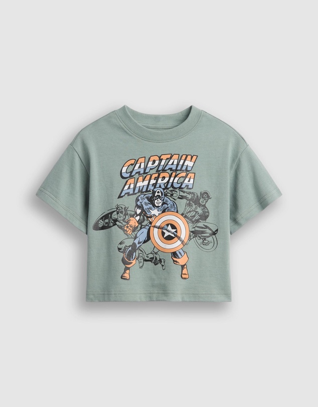 GAP - Marvel SS Boxy Graphic Tee - Babies-Kids