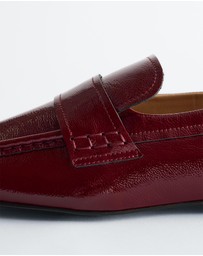 & Other Stories - Square-Toe Leather Loafers