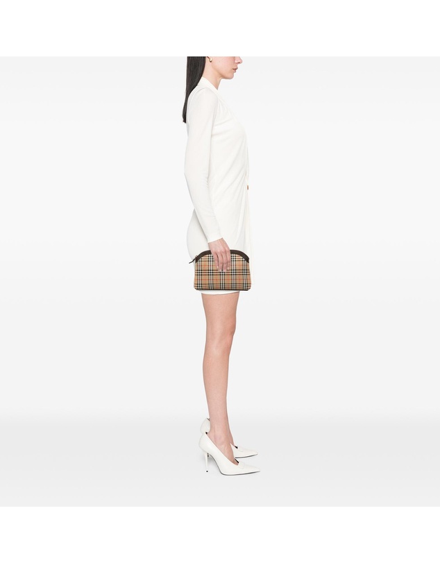 Pre-Loved by Azura Reborn - Pre-Loved Haymarket Check Canvas Clutch