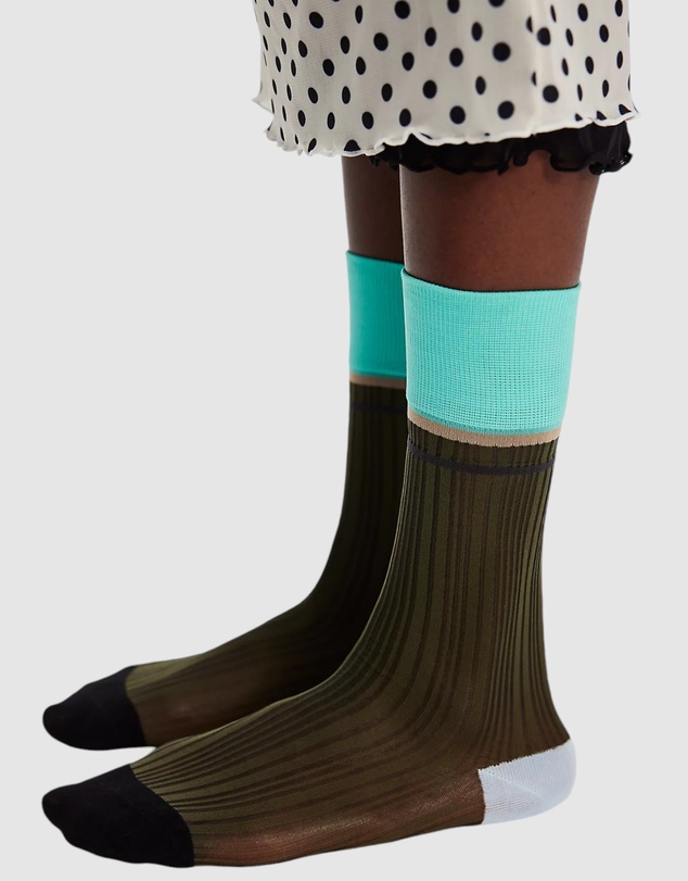 High Heel Jungle - Ivy League Tall Socks