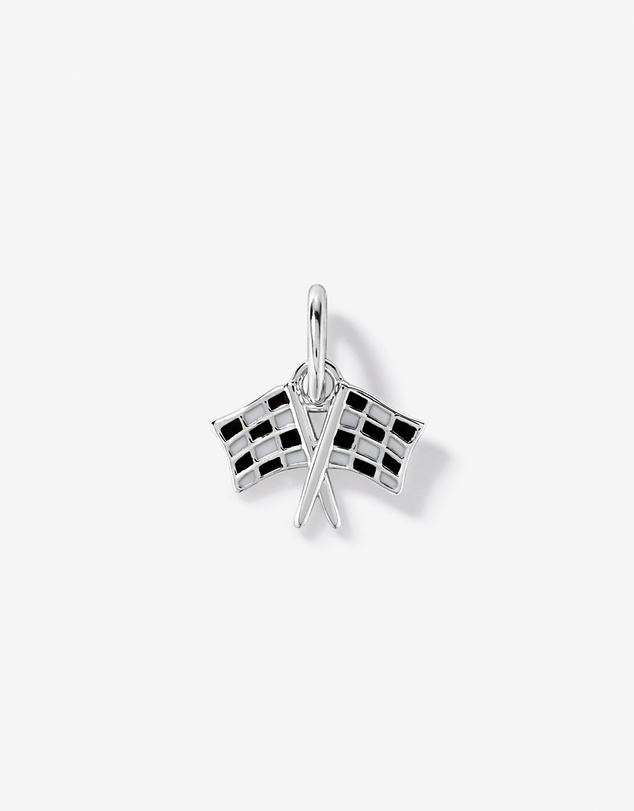 Michael Hill - Racing Flags Pendant in Sterling Silver