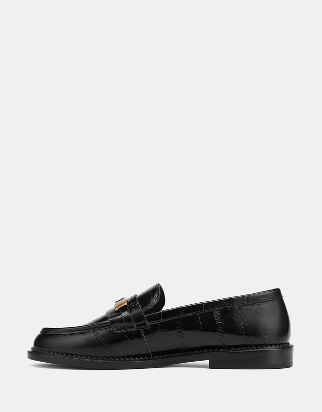 Wittner - Bennett Croc Embossed Leather Loafers