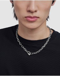 Emporio Armani - Emporio Armani Silver-Tone Necklace