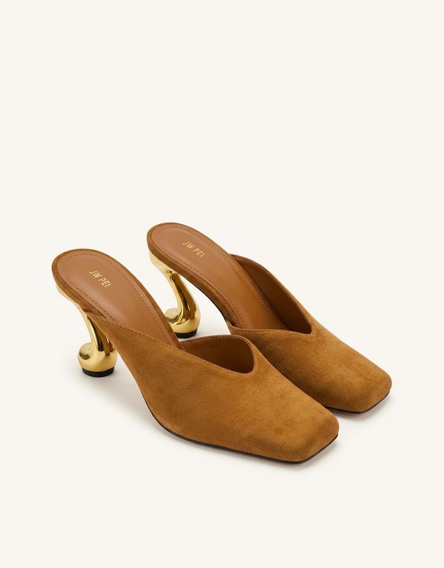 JW PEI - Hannah Faux Suede Pointed Heels