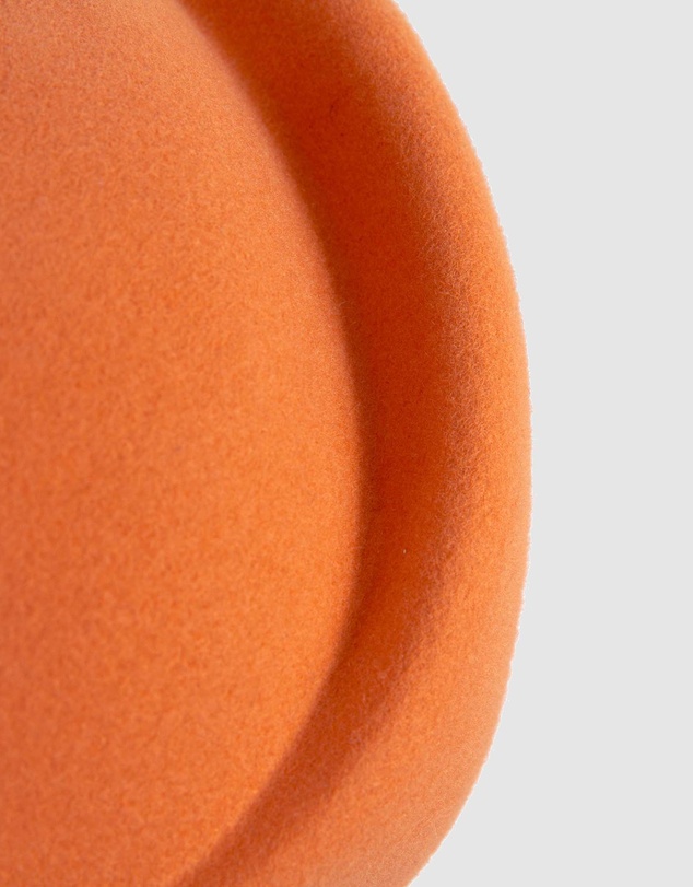 Max Alexander - Winter Orange Felt Designer Hat