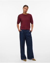 Vero Moda - Lorella Collared Knit