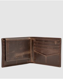 Fossil - Derrick Dark Brown Bifold Wallet