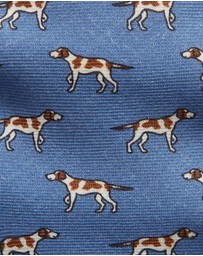 Polo Ralph Lauren - Dog-Print Wool Challis Tie