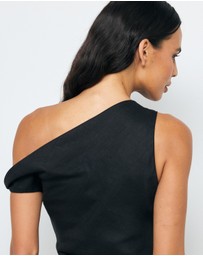 AERE - Astraea Off Shoulder Mini Dress
