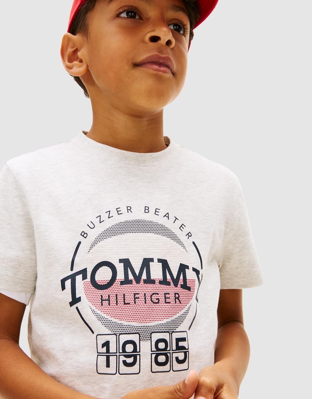 Tommy Hilfiger - Basketball Graphic T-Shirt - Teens