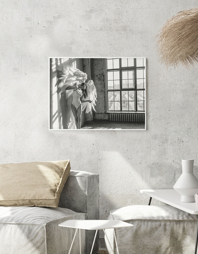 Olive et Oriel - City Of Angels III Art Print