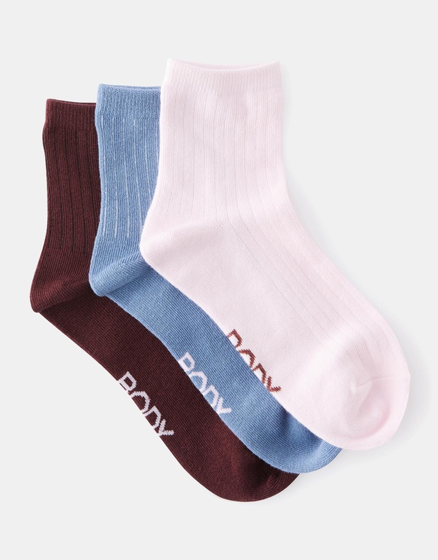 Cotton On Body Active - 3-Pack Body Mid Crew Socks