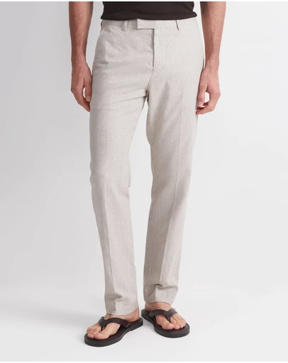 Sportscraft - Jeffery Linen Blend Suit Pant