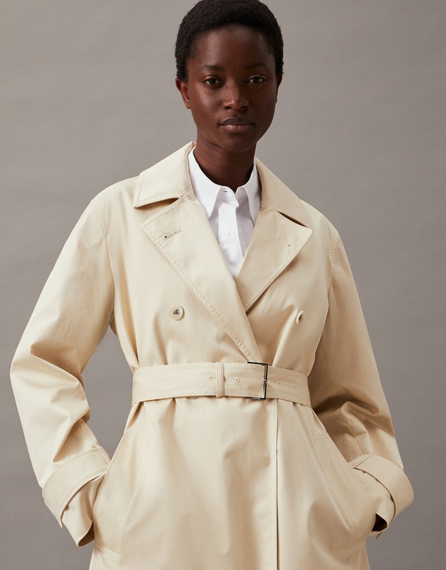 Calvin Klein - Twill Trench Coat