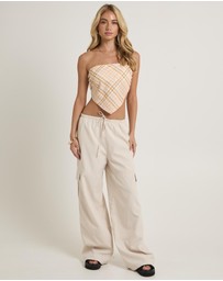 Subtitled - Mia Drap Cargo Pants