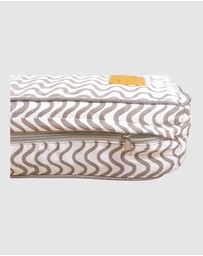 Mog & Bone - Classic Cushion Dog Bed - Mocha Wave