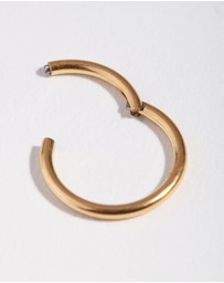Lovisa - Titanium Gold 10mm Clicker Ring