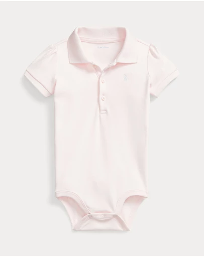 Polo Ralph Lauren - Soft Cotton Polo Bodysuit - Babies
