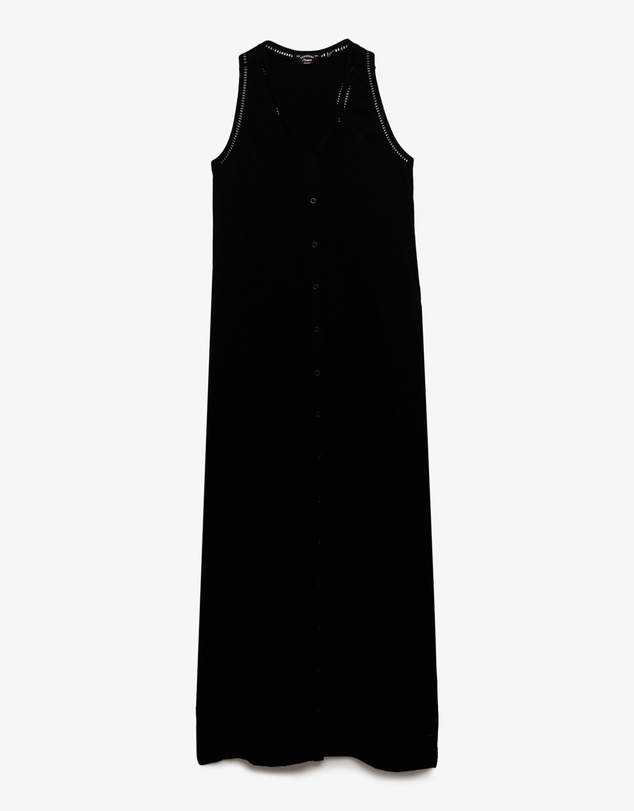 Superdry - Laddered Jersey Maxi Dress