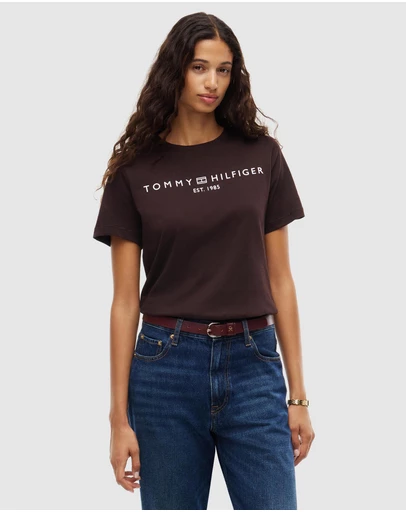Tommy Hilfiger - Logo Crew Neck T-Shirt