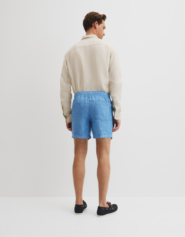 Country Road - Organically Grown Linen Drawcord Short