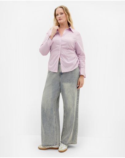 Blush Fine Stripe