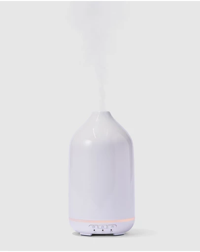 IKOU - White Ceramic Ultrasonic Aroma Diffuser