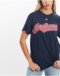 Vintage by The Real Deal - Pre Loved - Vintage MLB Cleveland Indians Tee